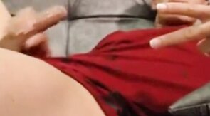 Huge Cock Webcam Handjob