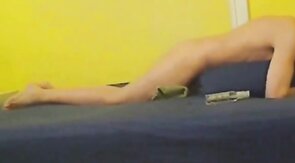 Fleshlight Fun: Pillow Humping with a Happy Ending!