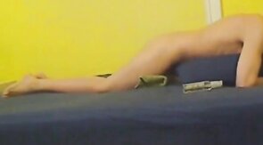 Fleshlight Fun: Pillow Humping with a Happy Ending!