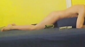 Fleshlight Fun: Pillow Humping with a Happy Ending!