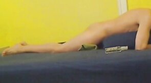 Fleshlight Fun: Pillow Humping with a Happy Ending!