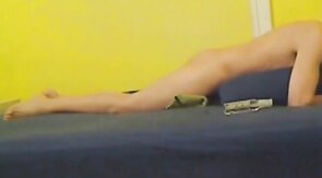 Fleshlight Fun: Pillow Humping with a Happy Ending!