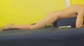 Fleshlight Fun: Pillow Humping with a Happy Ending!