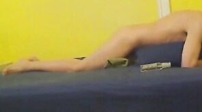 Fleshlight Fun: Pillow Humping with a Happy Ending!