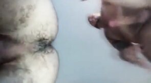 Amateur Latin Stud Takes a Huge Load in His Tight Ass