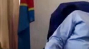 Mature Congolese Minister Daddy Barebacks His Assistant