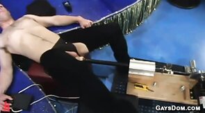 Twink His First Time Anal Machine