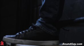 Wesley Woods Bound Gagged Tease Torment