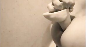 Twink Takes a Big Dildo Balls Deep