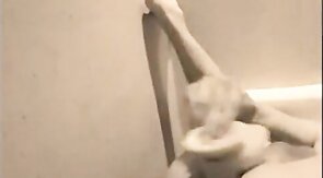 Twink Takes a Big Dildo Balls Deep