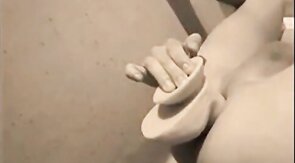 Twink Takes a Big Dildo Balls Deep