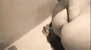 Twink Takes a Big Dildo Balls Deep