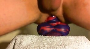 Anal Fun with Flint the Bad Dragon: Amateur Gay Fisting Video