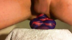 Anal Fun with Flint the Bad Dragon: Amateur Gay Fisting Video