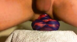 Anal Fun with Flint the Bad Dragon: Amateur Gay Fisting Video