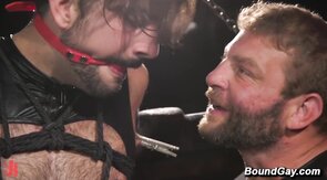 Mason Lear Bound And Gagged Hard BDSM