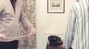 Daddy Headmaster Punishes Twink for Smoking