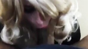 Sissy Takes Black Cock - Interracial Amateur Blowjob