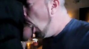 Amateur Daddy Swallows Big Cock in Suit