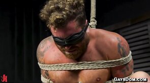 Hot gay BDSM domination roleplay
