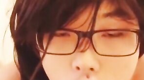 Sweet Asian Crossdresser Blows Amateur Cock