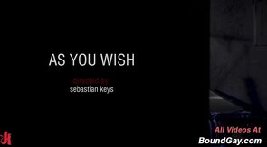 Hard Gay BDSM Bondage Wheel Fuck Play