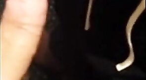 Black Twink Swallows White Cum in Interracial Blowjob