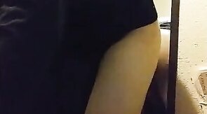 Latin Twink Crossdresser Rides His Toy