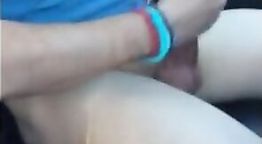 Wanking and Cumming with a Buddy in the Car