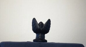 Crossdresser Takes Big Plug