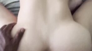 Twink's First Bareback Experience with a Big Black Cock