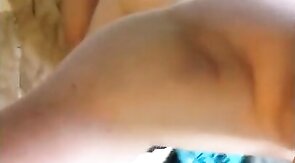 Twink's Solo Play with Dildo and Spanking