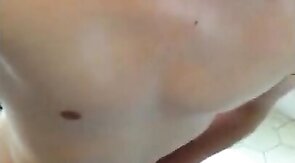 Twink's Solo Play with Dildo and Spanking