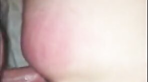 Daddy Dick Stretching Twink's Tiny Hole