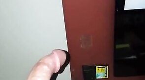 Big Cum Shot in a Sex Shop Booth: Rope's Solo Adventure