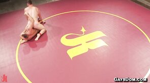 Gay Bareback Wrestling Ass Fucking