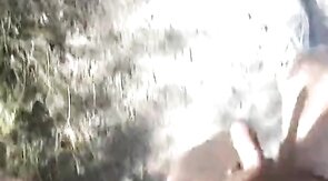 Outdoor Handjob Overlooking the Highway