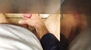 Sucking a Stranger's Cock Under the Stall