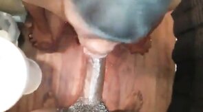 Thug's Blowjob Thirst Quenched by a Black Twink