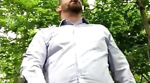 Forest Masturbation: Daddy's Outdoor Adventure