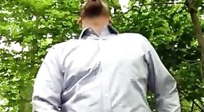 Forest Masturbation: Daddy's Outdoor Adventure