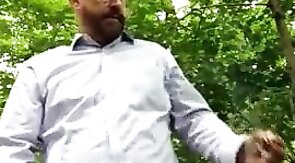 Forest Masturbation: Daddy's Outdoor Adventure