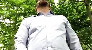 Forest Masturbation: Daddy's Outdoor Adventure