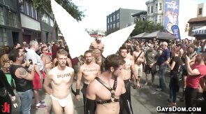 Folsom Public Gay Slut Humiliation