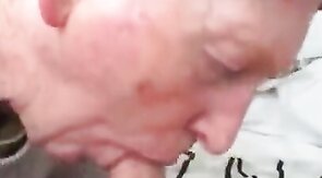 Old-Young Hunk Blowjob