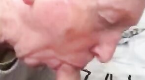 Old-Young Hunk Blowjob