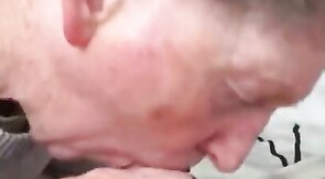 Old-Young Hunk Blowjob