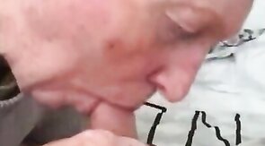 Old-Young Hunk Blowjob