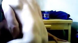 Bareback Amateur Rides a Cock