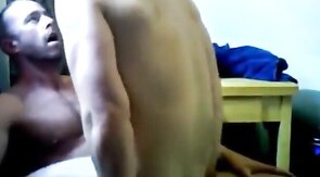 Bareback Amateur Rides a Cock